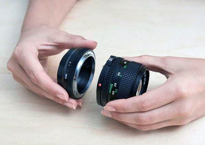 Urth Manual Lens Mount Adapter = Canon FD-Mount Lens to Sony E-Mount Camera Body