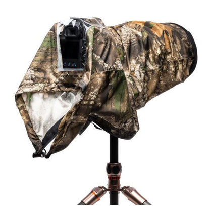 Think Tank Emergency Rain Cover in CAMO -LARGE - for Larger DSLR + Lenses   (UK)