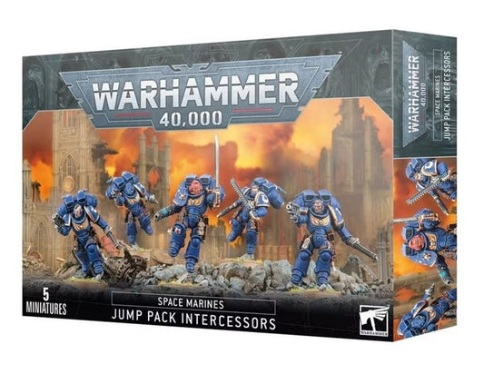 Warhammer 40K Space Marines Assault Intercessors -  With Jump Packs