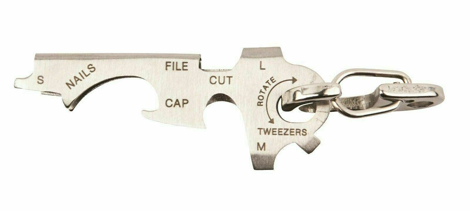 Utility Key Ring True Utility Keytool, Compact 8 in 1 Multi Tool Key Ring To Fit Over K ...
