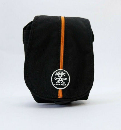 Crumpler Pretty Boy 220 XXS Black/Orange for compact cameras (UK stock) BNIP NEW
