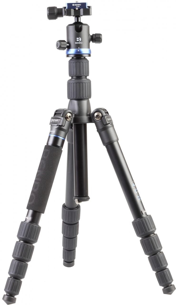 Benro iFOTO 5 Section Aluminium Travel Tripod - Holds 8KG # FIF19AIB0 (UK Stock)