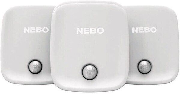 Triple PACK NEBO Automated Motion Smart Sensor Night Light (3 Pack) NEB-WLT-0026