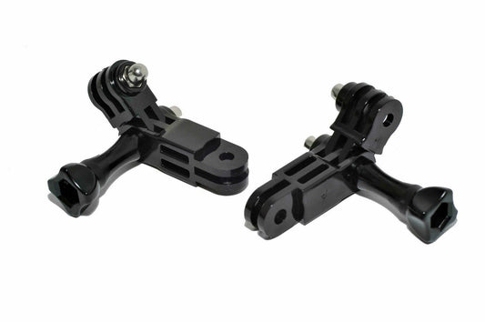 Kood - 2 sets of Long & Short Straight Joint Adapter Mount & Screws - GoPro