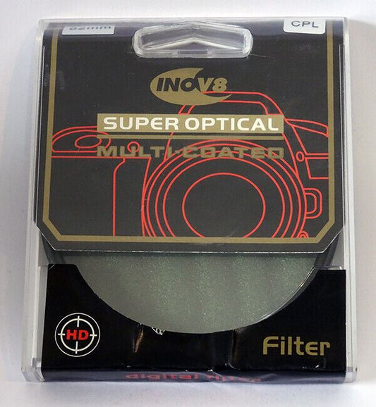 INOV8 82mm Multi-Coated Circular Polarising C-PL CIR-PL Filter  (UK Stock)  BNIP