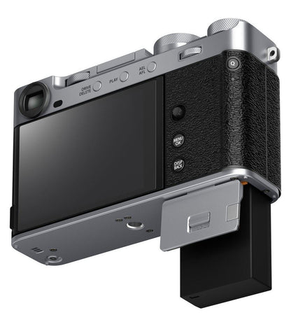 FUJI Fujifilm X-E5 Mirrorless Camera in Silver - 40.2MP X-Trans CMOS 5 HR Sensor