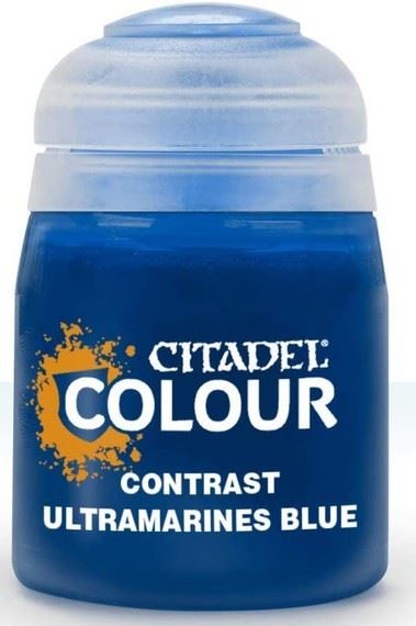 Citadel colour contrast - Ultramarines blue paint 18ml WarHammer  Games Workshop
