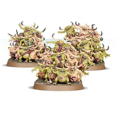 Warhammer AOS - Maggotkin Of Nurgle - Nurglings 3 Citadel Miniature Figurines