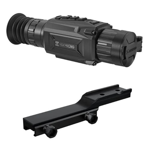 HIKMICRO Thunder 2.0 TE19 Smart Thermal Rifle Scope with Rail Kit  #TE192.0 (UK)
