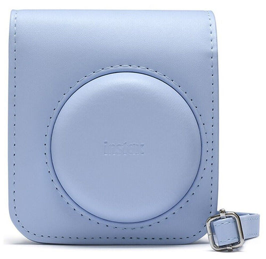 Fuji film Instax Mini 12 Instant Camera CASE (only) - Pastel Blue (UK Stock) NEW