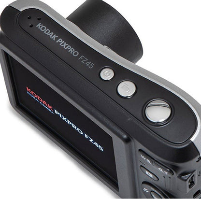 Kodak PIXPRO FZ45 16MP 4x Zoom Wide Angle Digital Camera- Silver (UK Stock) BNIB