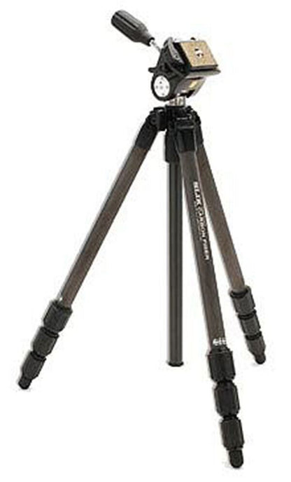 SLIK Pro 614EZ Carbon Fibre Tripod + 707 QR Head Tripod Kit (UK Stock) BNIB