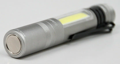 Nebo BITBRITE Flash Light and Screwdriver Magnetic Torch Silver (UK Stock) BNIB