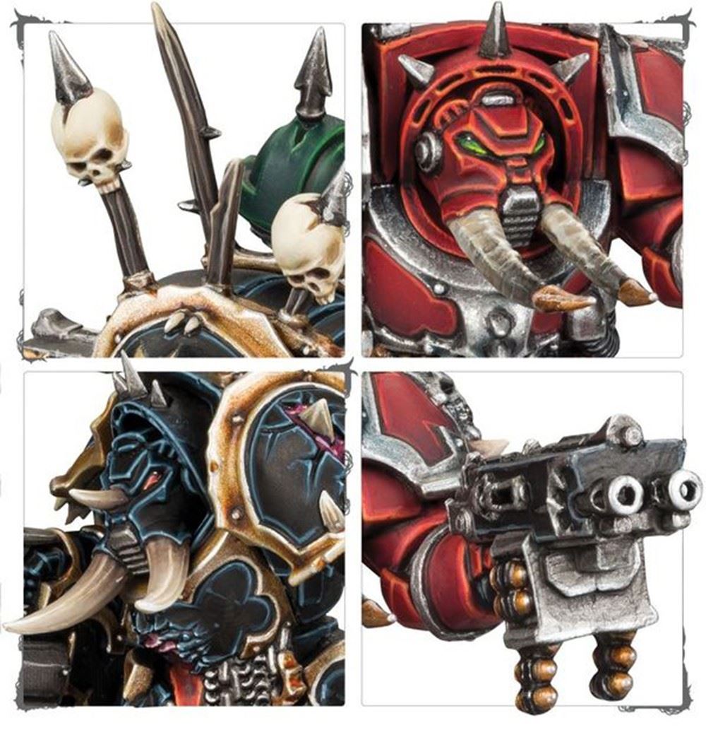 Warhammer 40K Chaos Space Marines Chaos Terminator Squad - Games Workshop