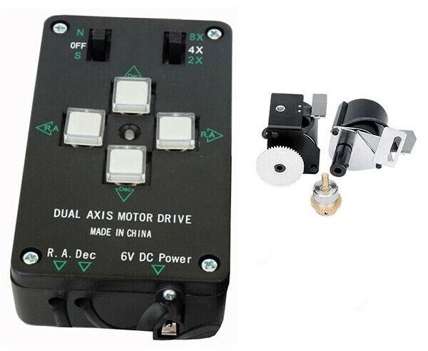 Skywatcher Dual Axis MOTOR DRIVE = EQ3-2 (WITH MULTI-SPEED HANDSET) #20406  (UK)