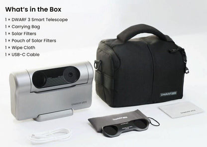 Dwarf Lab 3 all-in-One Smart Telescope + Solar Filter Case Kit  (UK Stock)  BNIB