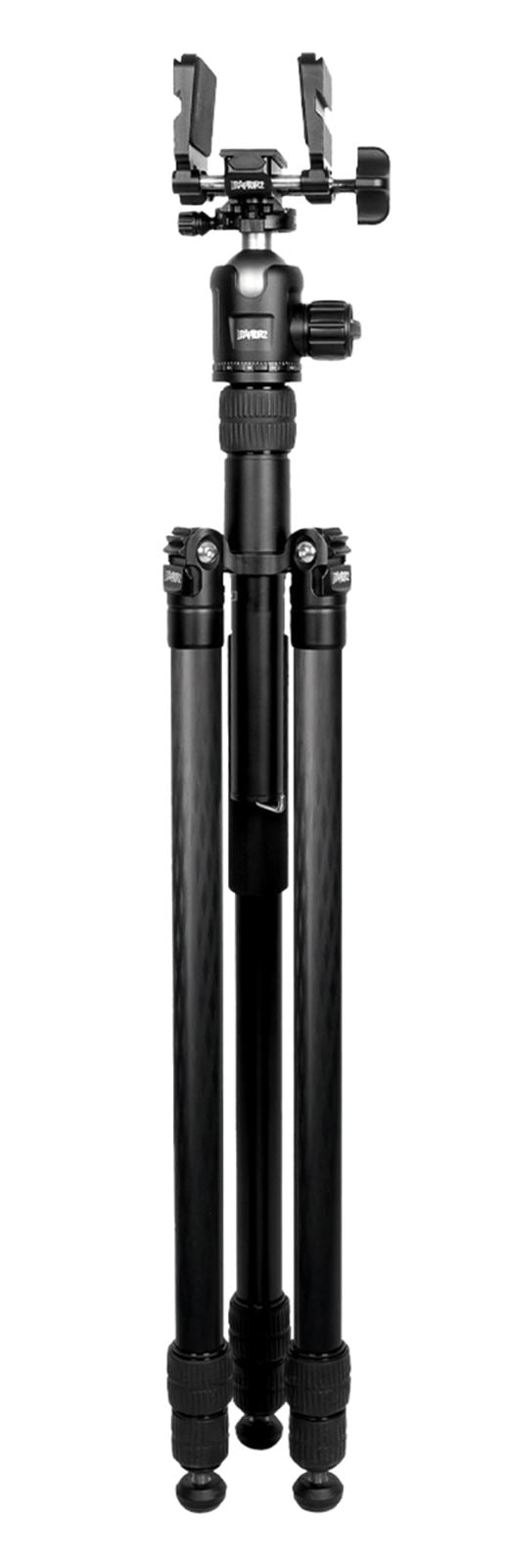 WULF Raptor 2.0 Carbon Tripod System for Rifle + BallHead & Saddle Clamp #WU7308
