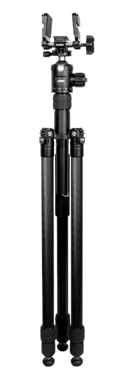 WULF Raptor 2.0 Carbon Tripod System for Rifle + BallHead & Saddle Clamp #WU7308