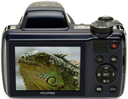 Kodak PixPro AZ-528 52x Zoom WiFi Bridge Camera in Midnight Blue (UK Stock) BNIB