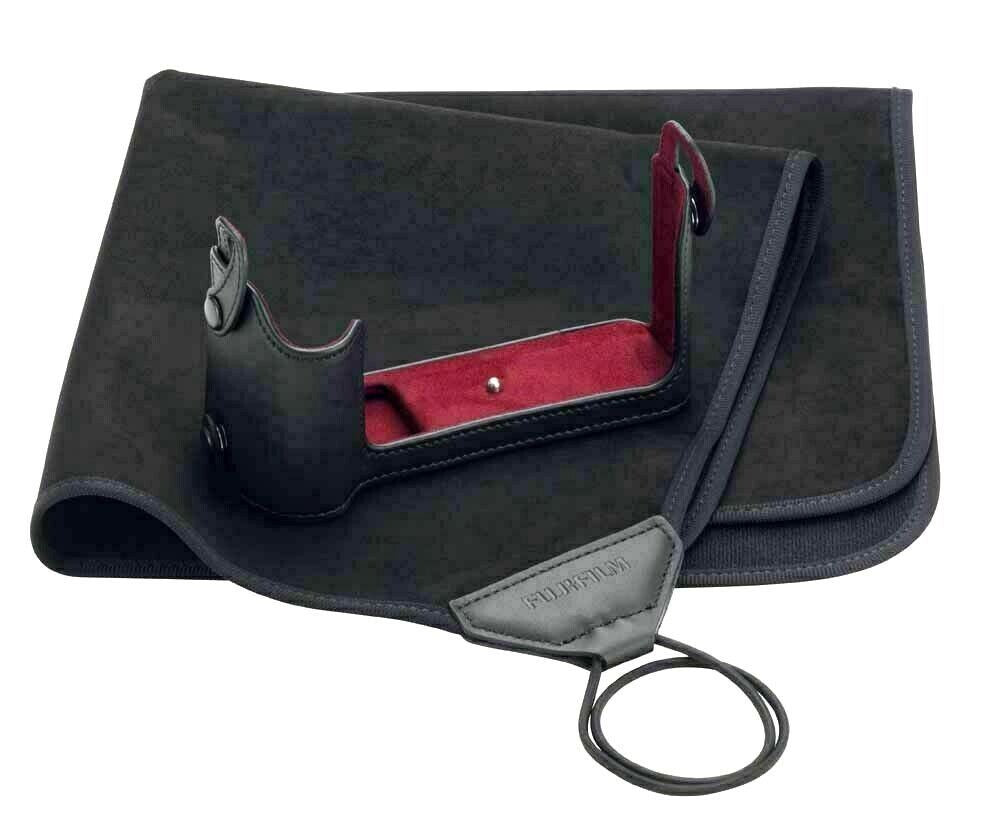 Fujifilm Fuji BLC-XT3 Half Leather Case for X-T3 Camera + Wrapping Cloth BNIB UK