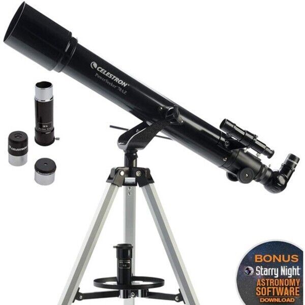 Celestron PowerSeeker 70AZ Refractor Astronomical Telescope #21036 (UK Stock)NEW