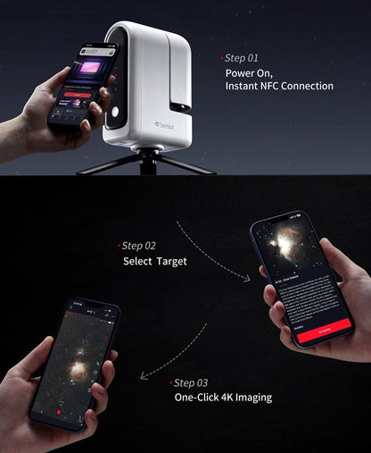 ZWO Seestar S30 PRO all-in-One Smart APO Telescope + Tripod & Case Kit (UK) BNIB
