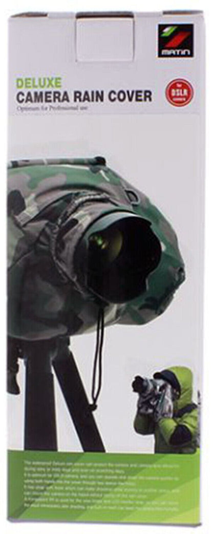 Matin DSLR ILCE Deluxe Camera Protective v2.0 Rain Cover CAMO Camouflage #M-7101
