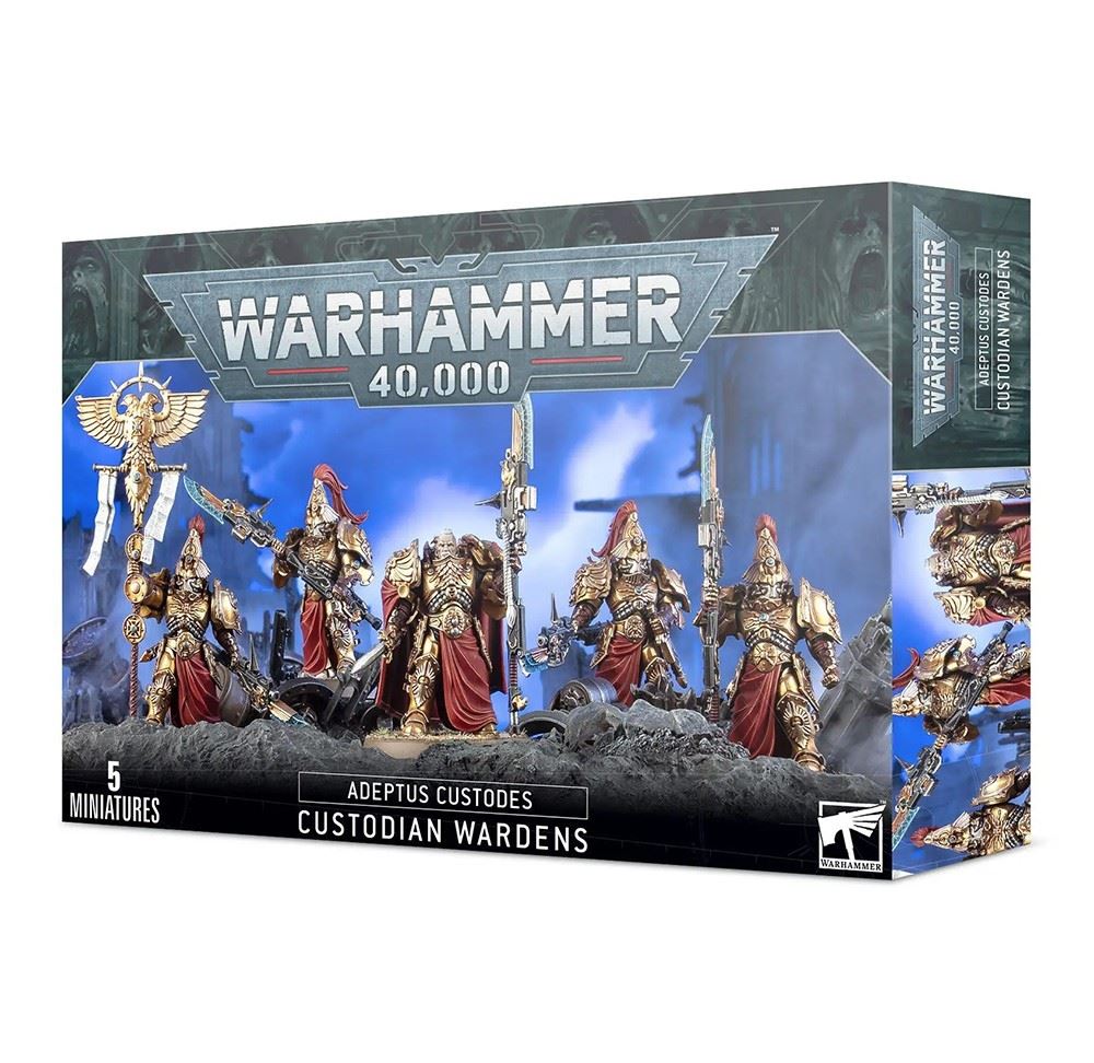 Warhammer 40K Adeptus Custodes Custodian Wardens - Games Workshop