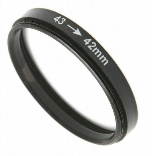 Male 43mm to Female T2 42mm Mount Adapter Stepping Ring (UK Stock) BNIP