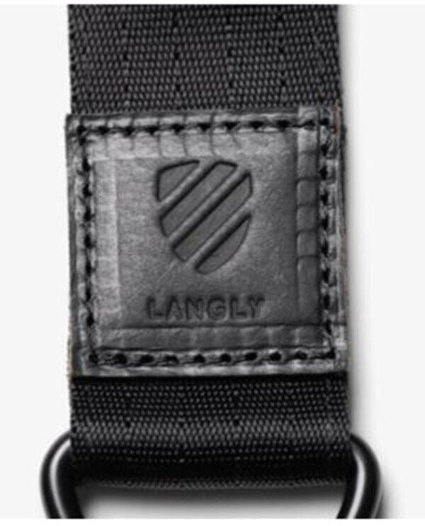Langly Paracord +Webbing Camera Strap in Olive Green & Black #LANSSOLIVE (UK)NEW