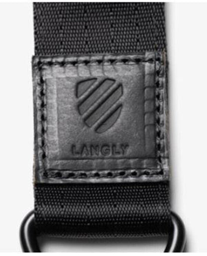Langly Paracord +Webbing Camera Strap in Olive Green & Black #LANSSOLIVE (UK)NEW