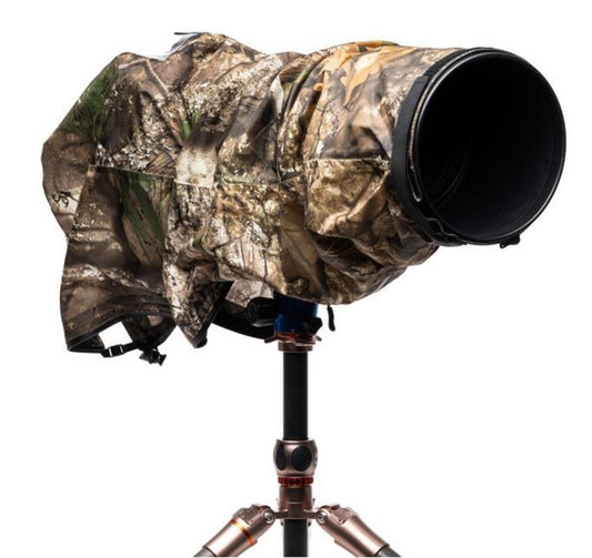 Think Tank Emergency Rain Cover in CAMO -LARGE - for Larger DSLR + Lenses   (UK)
