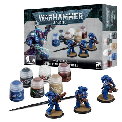 Warhammer 40K Space Marines - Infernus Marines And Paints - Games Workshop
