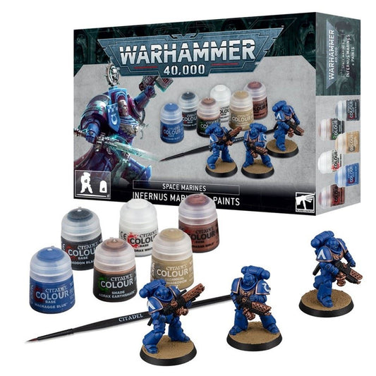Warhammer 40K Space Marines - Infernus Marines And Paints - Games Workshop