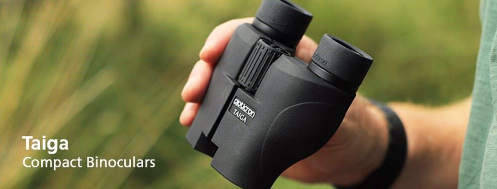 Opticron Taiga 8x25 Reverse Porro Prism Compact Binoculars #30382 (UK Stock) NEW