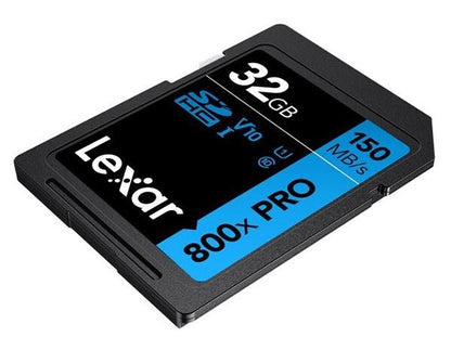 Lexar 32GB SDHC 800x PRO SD Card Class 10 UHS-I Memory Card 150 MB/S  (UK)  BNIP