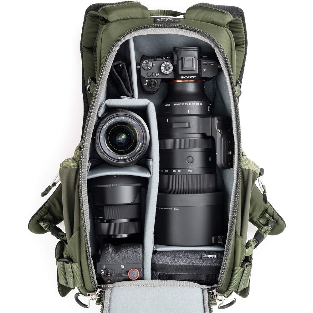 Think Tank Mindshift Backlight Sprint in Montane Green Camera Backpack (UK) BNIP