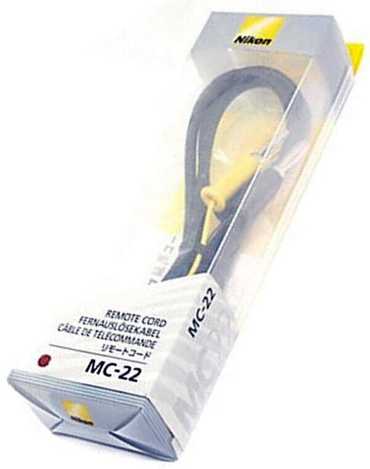 Genuine Nikon MC-22 Remote Cord Banana Plugs  D5 D4 D3 D810 D810A D800 D700 D500