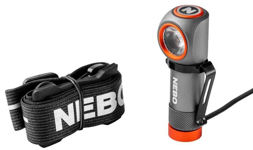 NEBO Einstein 600+ Lumen Headlamp Work Light Torch Rechargeable (UK Stock)  BNIP