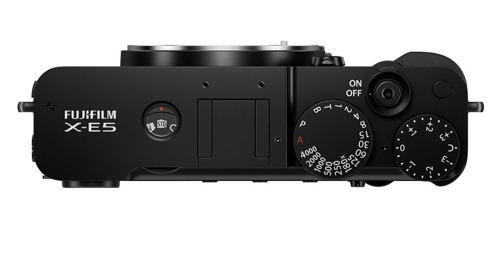 FUJI Fujifilm X-E5 Mirrorless Camera in Black - 40.2MP  X-Trans CMOS 5 HR Sensor